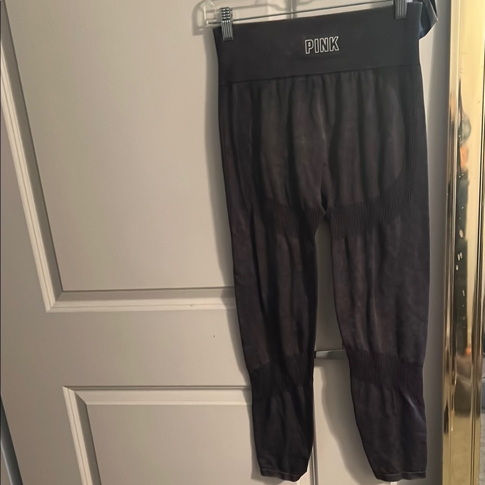 PINK Victoria's Secret Black Leggings